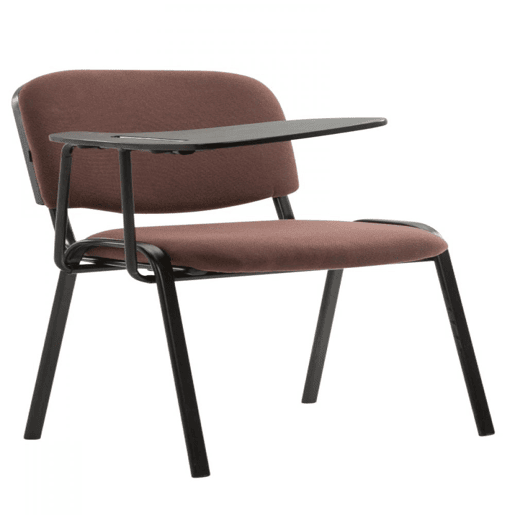 silla conferencia Ken con mesa plegable & en tela MarrĂ³n 71X53X81 cm silla conferencia Ken con mesa plegable & en tela MarrĂ³n 71X53X81 cm