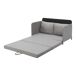 Sofá cama Soini plegable diseño 2 en 1 espuma textil metal Sofá cama Soini plegable diseño 2 en 1 espuma textil metal Beige