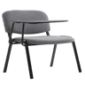 silla conferencia Ken con mesa plegable & en tela Gris 71X53X81 cm