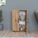 Armario Åsnes con 2 puertas y 2 compartimentos aglomerado 49 Armario Åsnes con 2 puertas y 2 compartimentos aglomerado 49 Roble