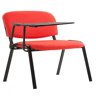 silla conferencia Ken con mesa plegable & en tela Rojo 71X53X81 cm