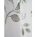 Visillo translúcido Bloom con motivo botánico Visillo translúcido Bloom con motivo botánico Blanco