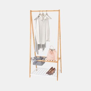 Staande kapstok Domopak Living Sapateira Bambu 70 x 45 x 160 cm