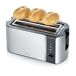Tostador automático de 2 ranuras largas Severin AT 2590 - 1400 W Tostador automático de 2 ranuras largas Severin AT 2590 - 1400 W Gris