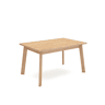 Mesa Sala de Jantar, Mesa Cozinha, 140x90x75cm, Para 6 pessoas, Pés de madeira, Carvalho
