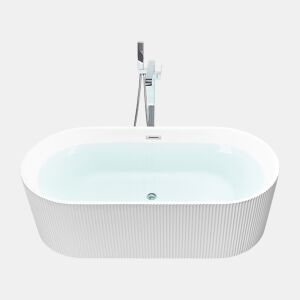 Banheira autónoma GOCTA 1700 x 800 mm Branco