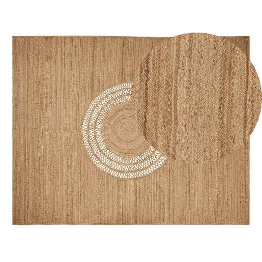 Tapete BOGAZOREN Creme 300 x 400 cm Juta