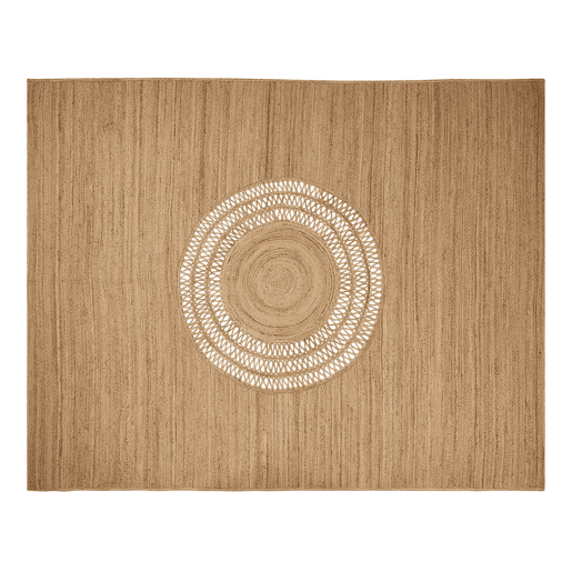 Tapete BOGAZOREN Creme 300 x 400 cm Juta