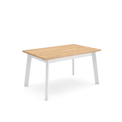 Mesa Sala de Jantar, Mesa Cozinha, 140x90x75cm, Para 6 pessoas, Pés de madeira, Carvalho Mesa Sala de Jantar, Mesa Cozinha, 140x90x75cm, Para 6 pessoas, Pés de madeira, Carvalho