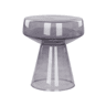 Mesa de apoio LAGUNA Vidro Cinzento