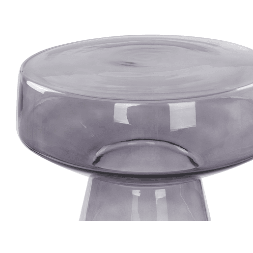 Mesa de apoio LAGUNA Vidro Cinzento Mesa de apoio LAGUNA Vidro Cinzento