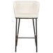 Beliani Silla de bar MINA Beliani Silla de bar MINA Crema