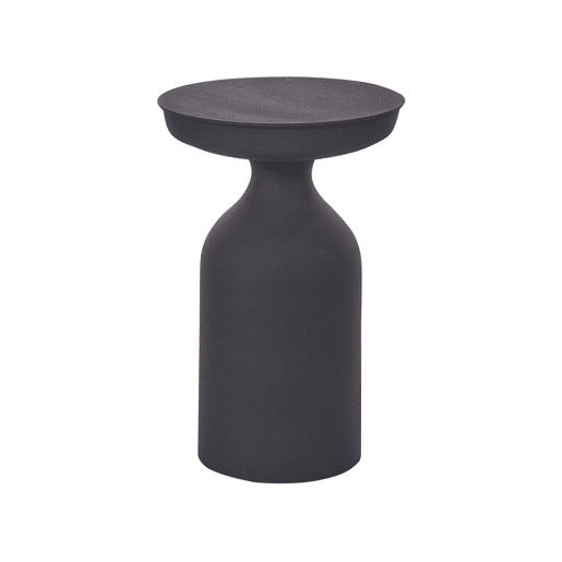 Conjunto de 2 mesas de apoio COTATENJO Metal Preto