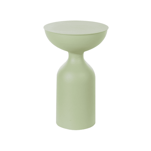 Conjunto de 2 mesas de apoio COTATENJO Metal Verde claro