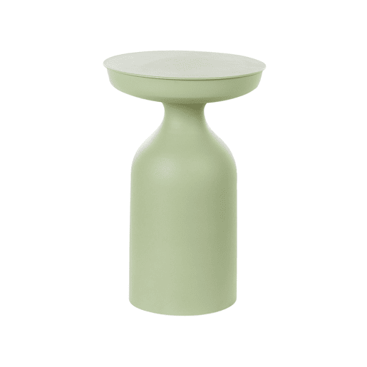Conjunto de 2 mesas de apoio COTATENJO Metal Verde claro