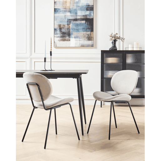Beliani Cadeira de refeição LUANA Beliani Cadeira de refeição LUANA