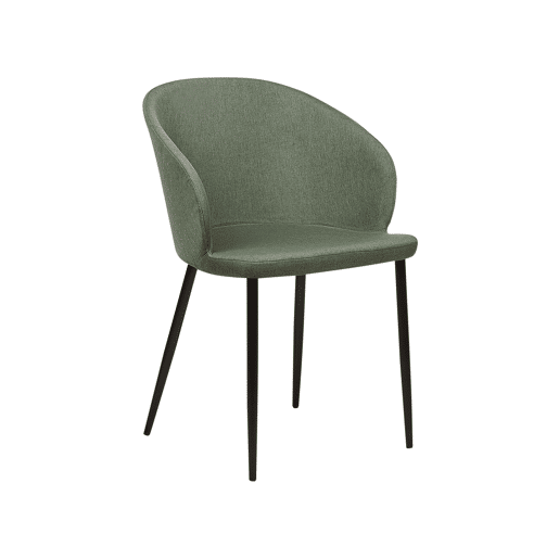 Conjunto de 2 cadeiras de jantar MASON Verde escuro