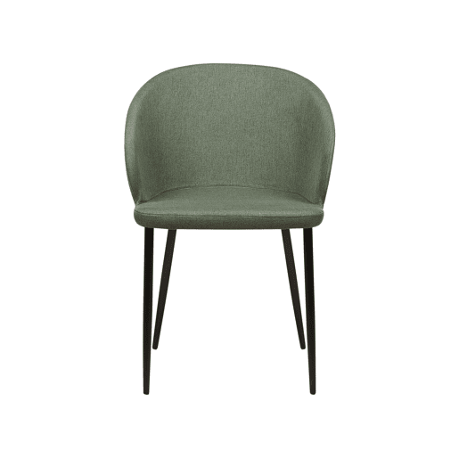 Conjunto de 2 cadeiras de jantar MASON Verde escuro