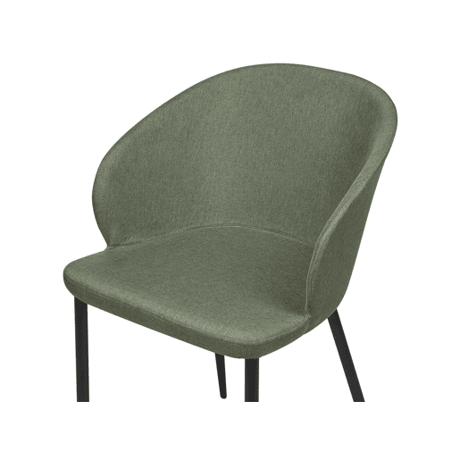 Conjunto de 2 cadeiras de jantar MASON Verde escuro