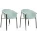 Beliani Silla de comedor AMES Beliani Silla de comedor AMES Verde