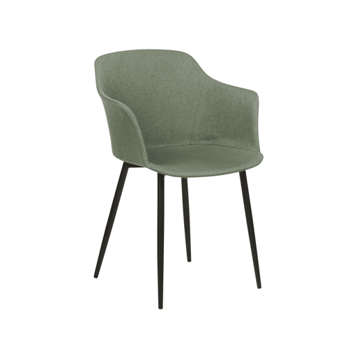 Conjunto de 2 cadeiras de jantar ELIM Verde escuro