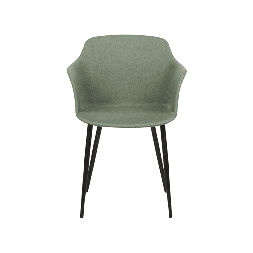 Conjunto de 2 cadeiras de jantar ELIM Verde escuro