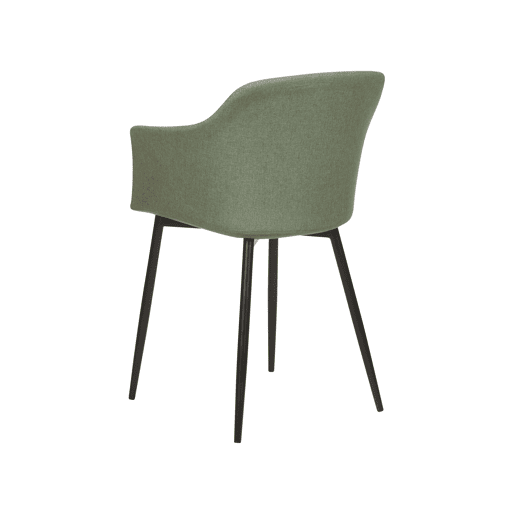 Conjunto de 2 cadeiras de jantar ELIM Verde escuro