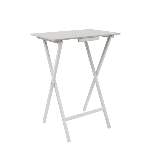 Tabela auxiliar retangular dobrĂ¡vel, em branco, 48x35x64 cm Tabela auxiliar retangular dobrĂ¡vel, em branco, 48x35x64 cm