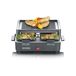 RACLETTE GRIL 21X21 4 PARTS 600W SEVERIN - 2370 RACLETTE GRIL 21X21 4 PARTS 600W SEVERIN - 2370 Negro