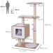 Árbol para Gato MDF, Sisal PawHut Árbol para Gato MDF, Sisal PawHut Marrón