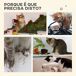Árbol para Gato Aglomerado de Madera, Felpa, Sisal PawHut Árbol para Gato Aglomerado de Madera, Felpa, Sisal PawHut Gris