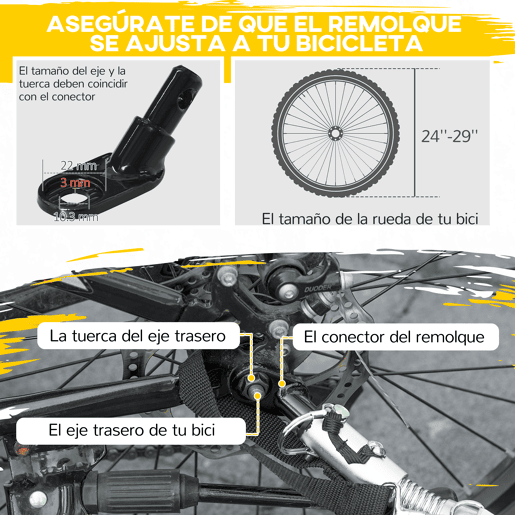HOMCOM Reboque de Bicicleta para Crianças acima de 18 Meses Reboque de Bicicleta com 2 Lugares com Cinto de Segurança Espaço de Armazenamento e Sistema de Amortecimento 140x88x90 cm Vermelho
