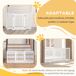 Barrera para Perros MDF PawHut Barrera para Perros MDF PawHut Blanco