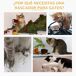 Árbol para Gato Aglomerado de Madera, Peluche, Sisal PawHut Árbol para Gato Aglomerado de Madera, Peluche, Sisal PawHut Crudo