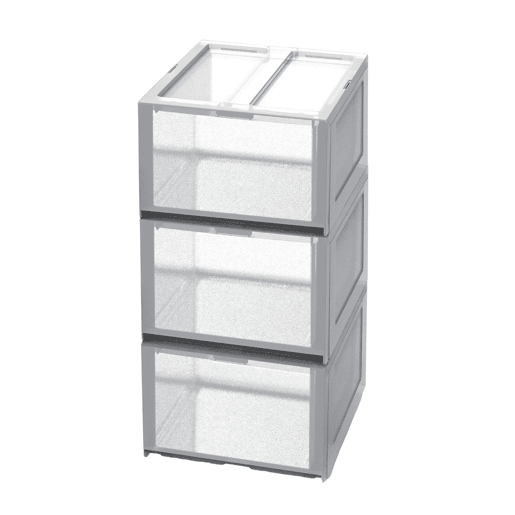 Móveis de armazenamento modulares (3 gavetas + 2 organizadores)