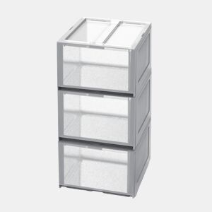 Móveis de armazenamento modulares (3 gavetas + 2 organizadores)