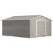 Caseta de Jardín Acero Galvanizado Outsunny 386 Caseta de Jardín Acero Galvanizado Outsunny 386 Gris Claro