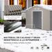 Caseta de Jardín Acero Galvanizado Outsunny 386 Caseta de Jardín Acero Galvanizado Outsunny 386 Gris Claro