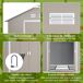 Caseta de Jardín Acero Galvanizado Outsunny 386 Caseta de Jardín Acero Galvanizado Outsunny 386 Gris Claro