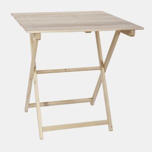 Caixa Hayer Follable com tablelas, termine sem Varniz, 70x50x76 cm