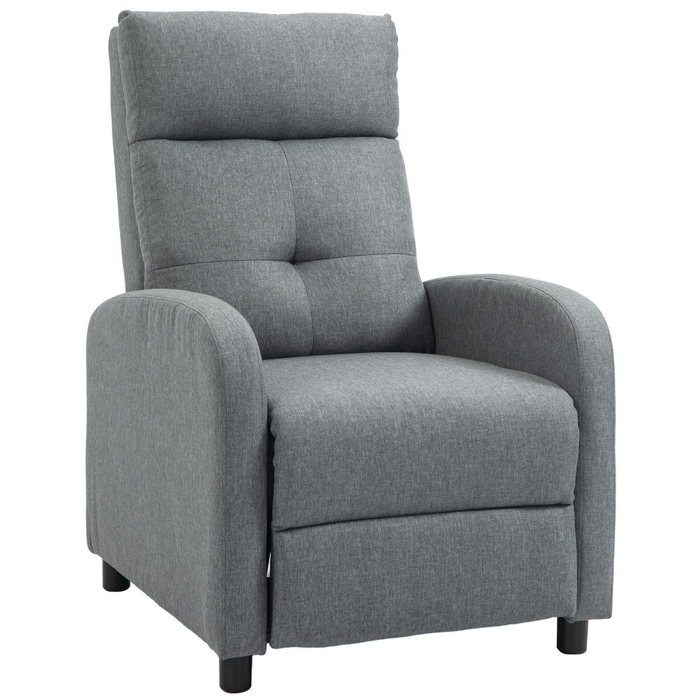 Sillón Relax Reclinable Poliéster, Espuma, Tablero Multicapa