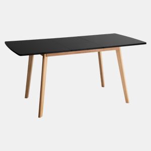 Mesa extensible HELGA 120 - 160cm negro
