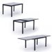 Conjunto de muebles de jardín LAMPEDUSA 10 asientos extensibles Conjunto de muebles de jardín LAMPEDUSA 10 asientos extensibles Antracita