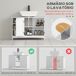 Armario de Baño MDF kleankin, hogar - baño Armario de Baño MDF kleankin, hogar - baño Blanco