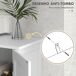 Armario de Baño MDF kleankin, hogar - baño Armario de Baño MDF kleankin, hogar - baño Blanco