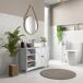 Armario de Baño MDF kleankin, hogar - baño Armario de Baño MDF kleankin, hogar - baño Blanco
