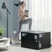 Caja Pliométrica PE HOMCOM, ferretería - seguridad Caja Pliométrica PE HOMCOM, ferretería - seguridad Negro