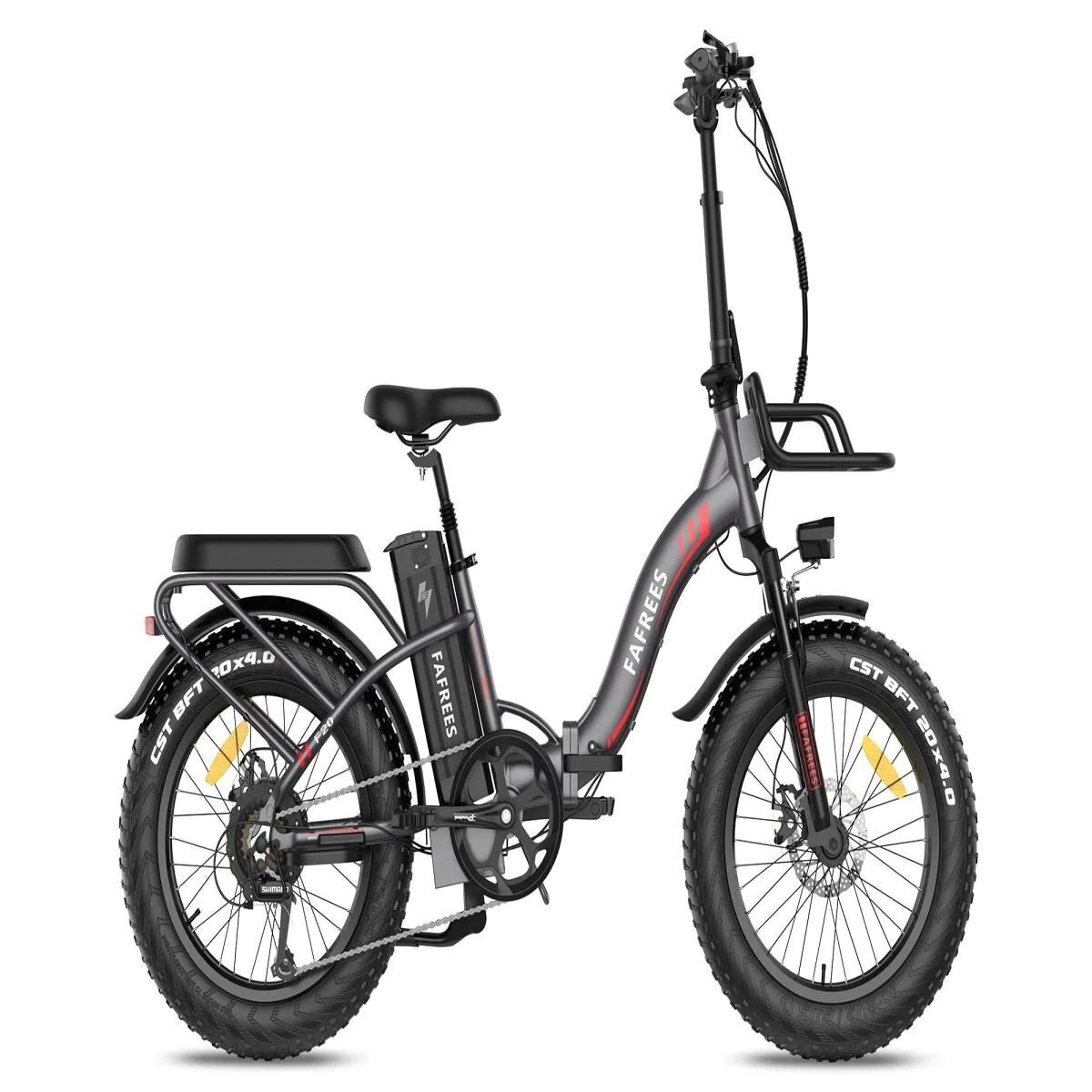 FAFREES F20 Max Bicicleta Eléctrica - Motor 500W Batería 1080WH Gris