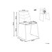 Beliani Silla de comedor HARTLEY Beliani Silla de comedor HARTLEY Gris Oscuro