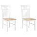 Beliani Silla de comedor HOUSTON Beliani Silla de comedor HOUSTON Blanco